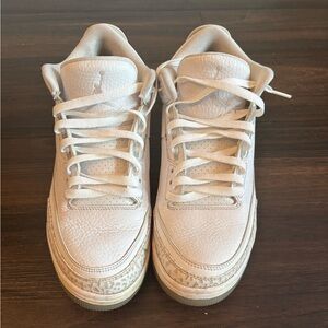Size 9 - Air Jordan 3 Retro Triple White (136064-111)